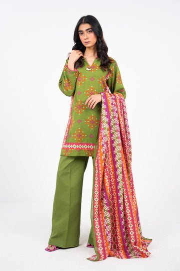 Alkaram FW-15-1-24-Green  Online Shopping